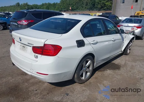 2014 BMW 320I xDrive из США, поврежденный, VIN WBA3C3C53EP660915
